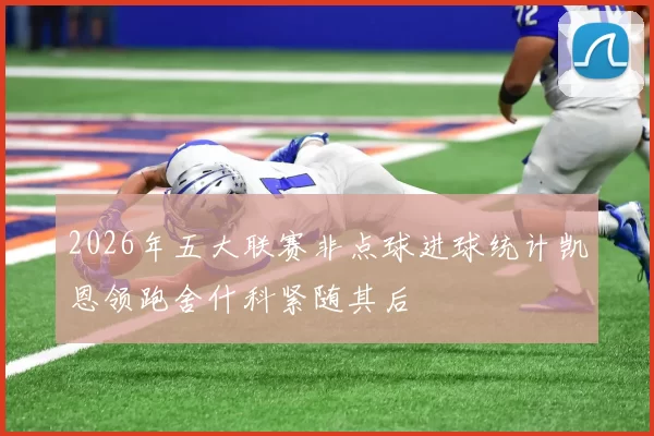 2026年五大联赛非点球进球统计凯恩领跑舍什科紧随其后