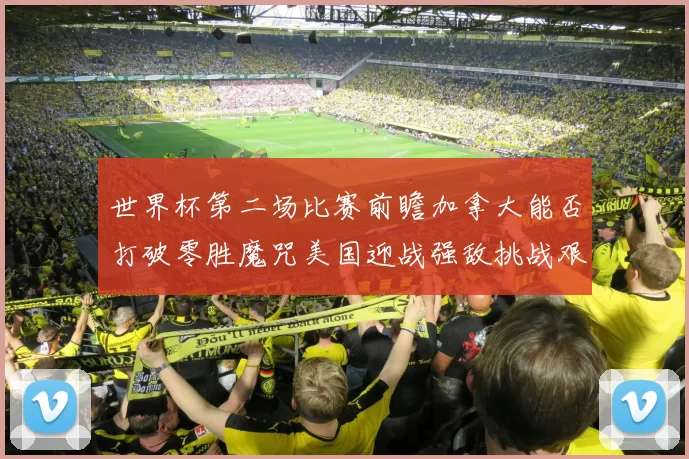 世界杯第二场比赛前瞻加拿大能否打破零胜魔咒美国迎战强敌挑战艰巨